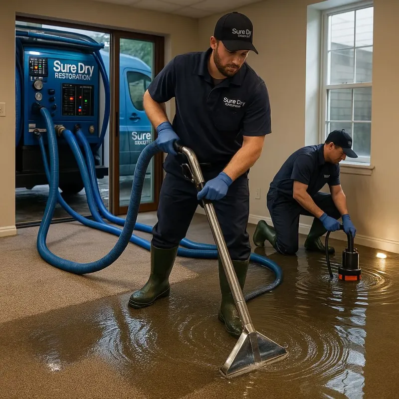 Water Extraction and Removal process in Calhoun County, TX